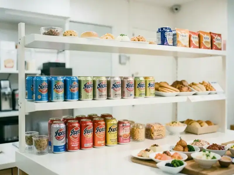 カウンターでコーヒーを淹れるスタッフ